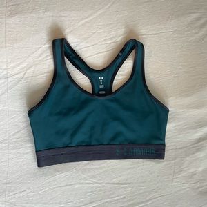 Under Armour teal sports bra
